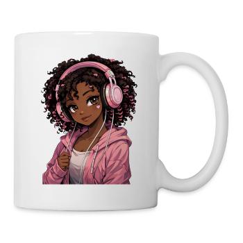 Vintage Japanese Bigfoot Gamer Anime Gaming - Mug - white - Right