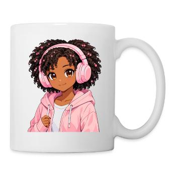 Vintage Japanese Bigfoot Gamer Anime Gaming - Mug - white - Right