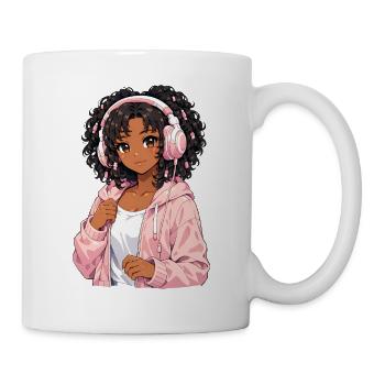 Vintage Japanese Bigfoot Gamer Anime Gaming - Mug - white - Right