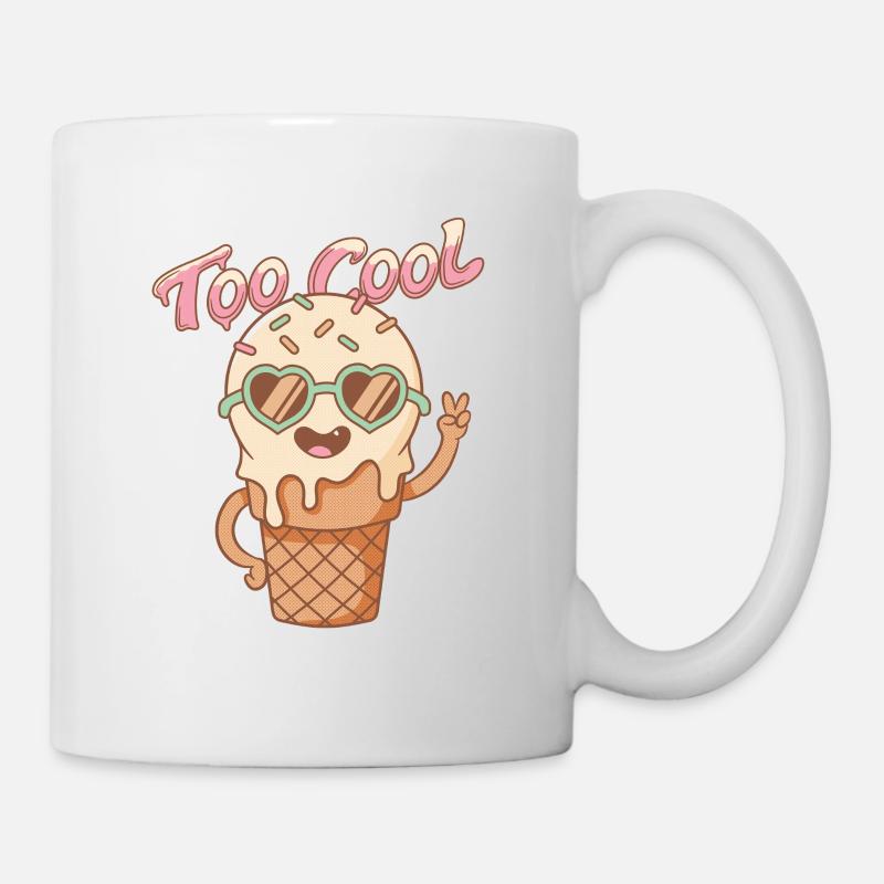 Super Eis - Tasse - Weiß