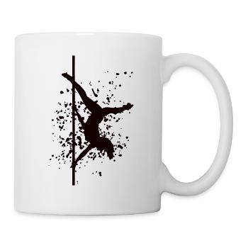 Pole Dance Bar Fitness Women Pole Dance - Mug - white - Right