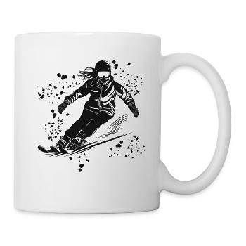 Alpine skiing Winter sports Nordic skiing - Mug - white - Right