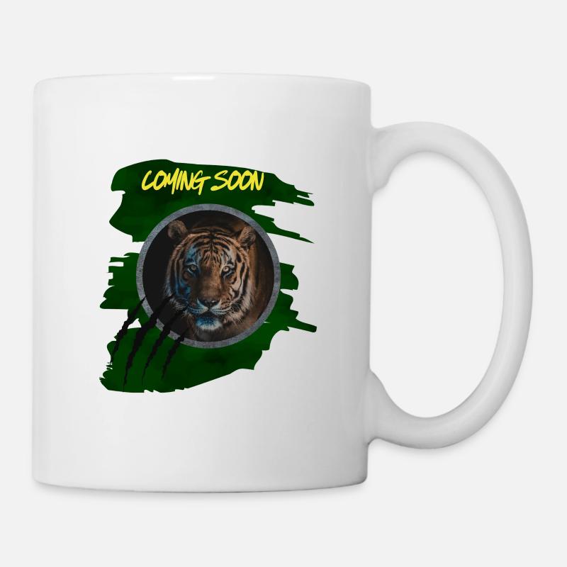 Juncle King Tiger - Tasse - Weiß