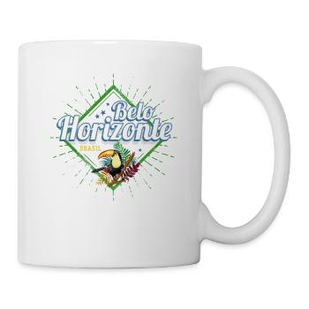 Belo Horizonte Minas Gerais Brasilien Tukan Design - Tasse - Weiß - Rechts