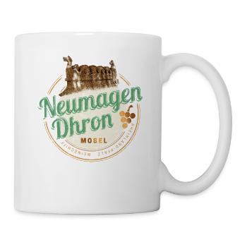 Neumagen Dhron Mosel Rheinland-Pfalz Deutschland - Tasse - Weiß - Rechts
