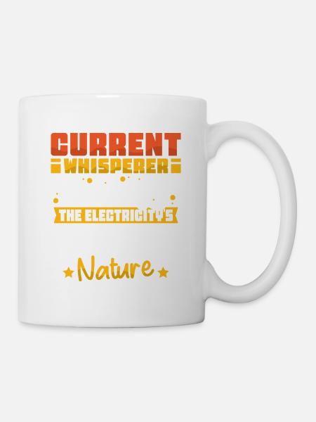 Elektriker Elektroniker Elektroinstallateur - Tasse - Weiß