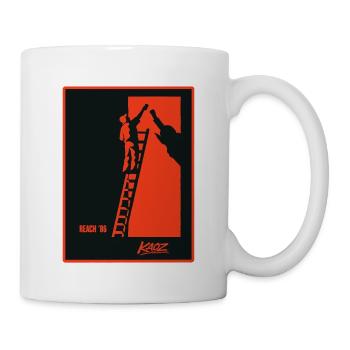 Reach 86 Duo on Ladder - Mug - white - Right