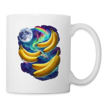 Cosmic banana landscape - Mug - white - Right