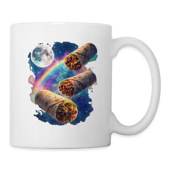 Kosmos Burrito Galaxy - Tasse - Weiß - Rechts
