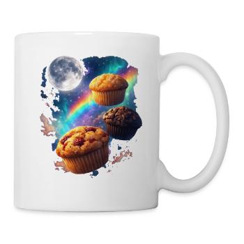 Space muffins cosmic delight - Mug - white - Right