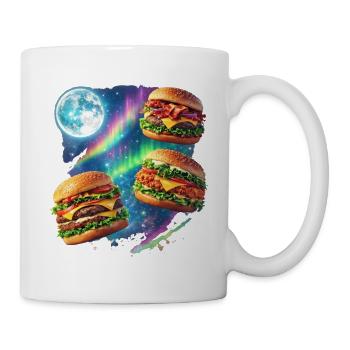 Symphonie de Space Burger - Mug blanc - blanc - Droite