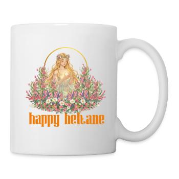Joyeuses bénédictions de Beltane Célébrations du 1er mai Pagans - Mug blanc - blanc - Droite