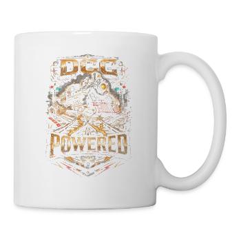 Réseau ferroviaire miniature DCC propulsé - Mug blanc - blanc - Droite