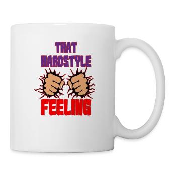 Dieses Hardstyle-Gefühl - Tasse - Weiß - Rechts