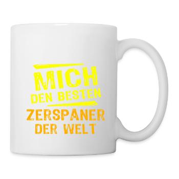 Zerspaner Geschenk - Tasse - Weiß - Rechts