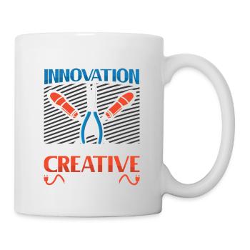 Électricien, technicien en électronique, électricien - Mug blanc - blanc - Droite