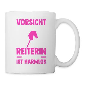 Steckenpferd Hobbyhorse Hobby Horsing - Tasse - Weiß - Rechts