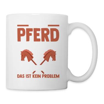 Steckenpferd Hobbyhorse Hobby Horsing - Tasse - Weiß - Rechts