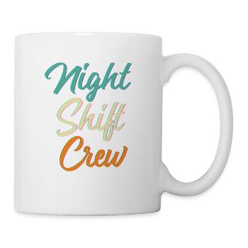 Night shift - Mug - white - Right