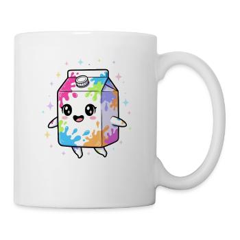 Colorful Milk Carton Kawaii - Mug - white - Right