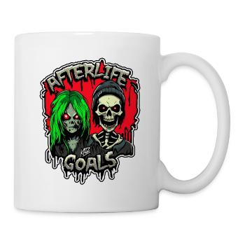 Objectifs après la vie Duo de couple - Mug blanc - blanc - Droite