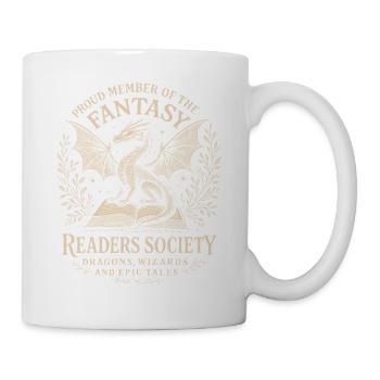 Dragon Reader Society Logo - Mug - white - Right