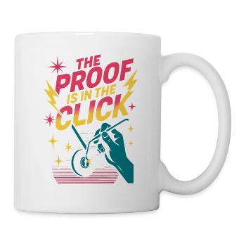 Click is the proof | Locksport Retro - Mug - white - Right
