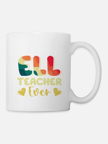 ELL-Lehrer englische Sprache - Tasse - Weiß