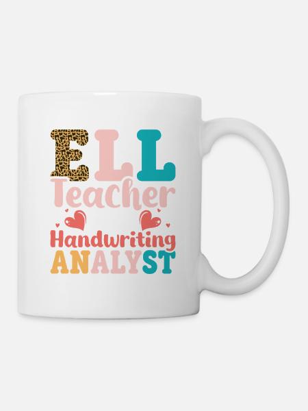 ELL-Lehrer englische Sprache - Tasse - Weiß