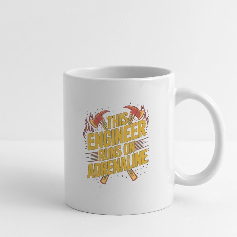 Fire Engineer This Engineer Runs On Fire Officer Mug