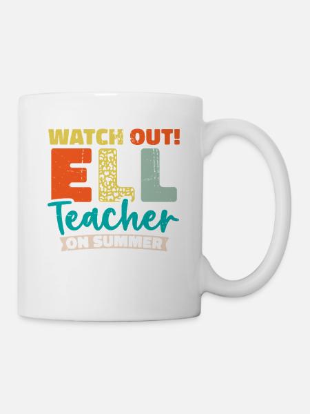 ELL-Lehrer englische Sprache - Tasse - Weiß