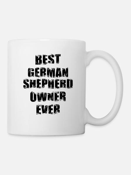 Bester Schäferhund Besitzer - Tasse - Weiß