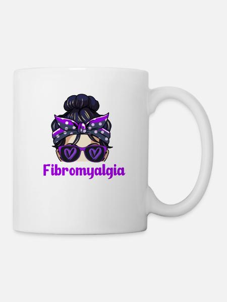 Fibro Fibromyalgie - Tasse - Weiß