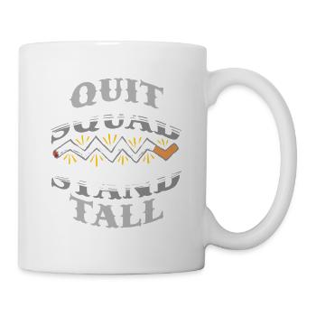Non-smoker Ex Smoker Quit Squad - Mug - white - Right