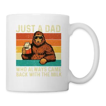 Dad Who Always Came Back With Milk Joke - Mug - white - Right
