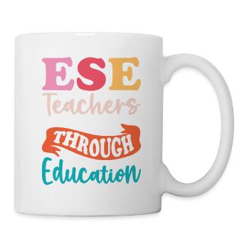 Geschenke für ESE-Lehrer - Tasse - Weiß - Rechts