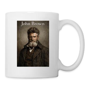 John Brown Portrait. - Tasse - Weiß - Rechts