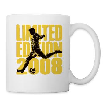 Édition Kicker d’anniversaire football 2008 - Mug blanc - blanc - Droite