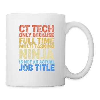 MRT Radiologe Röntgen Rad Tech Radiologie - Tasse - Weiß - Rechts