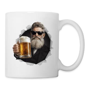 John Brown Come Out T-Shirt Bier - Tasse - Weiß - Rechts