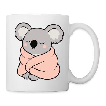 Koala mignon aux couleurs pastel - Mug blanc - blanc - Droite