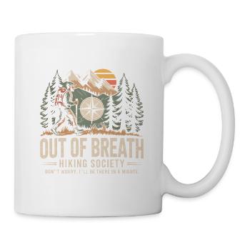 Außer Atem Wandergesellschaft - Tasse - Weiß - Rechts