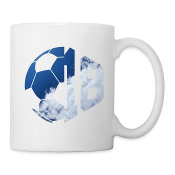 NO. 18 FOOTBALLER NUMBER 18 FOOTBALL 18TH BIRTHDAY - Mug - white - Right