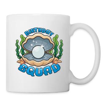 Birthday Squad Beach Summer Cruise Shell - Tasse - Weiß - Rechts