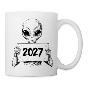 Außerirdischer - Tasse - Weiß - Rechts