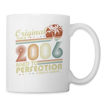 Original 2006 Vintage Retro Geburtstag Geschenk - Mug blanc - blanc - Droite