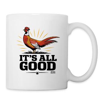 Karmesinroter Phönix-Ausbruch - Tasse - Weiß - Rechts