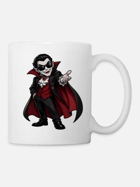 Vampir - Tasse - Weiß