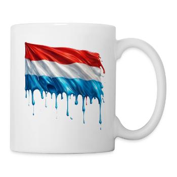 Luxembourg Colorful Paint - Mug - white - Right