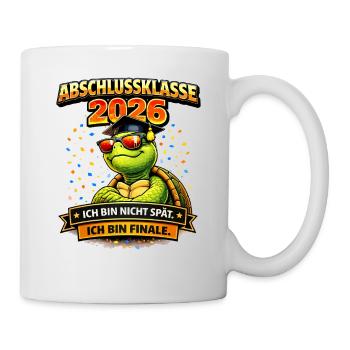 Graduating Class of 2026 Tortoise | School leavers - Mug - white - Right